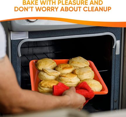 Καλή τιμή. Μη τοξικό τηγάνι μπισκότων δίσκων ψησίματος σιλικόνης Heatproof για πολλές χρήσεις σε απευθείας σύνδεση