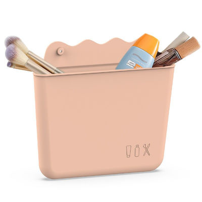 Καλή τιμή. Αδιάβροχος επαναχρησιμοποιήσιμος τσαντών Makeup σιλικόνης γυναικείας ομορφιάς με το φερμουάρ σε απευθείας σύνδεση