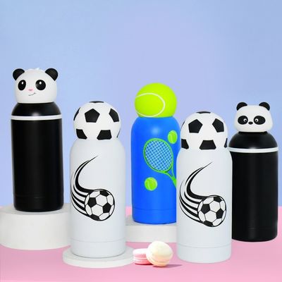 Καλή τιμή. Premium 16oz Insulated Stainless Steel Kids Water Bottle with Detachable Soft Animal Head Lid – Fun, Safe, Eco-Friendly and Leak-Proof Thermos for School, Travel, Sports and Everyday Drinking σε απευθείας σύνδεση