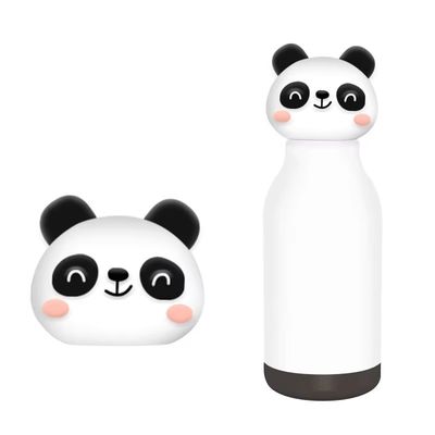 Καλή τιμή. 16 Ounce Insulated Stainless Steel Water Bottle with Detachable Soft Animal Head for Kids and Teens σε απευθείας σύνδεση