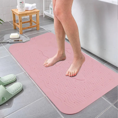 Καλή τιμή. Washable χαλί Odorless μη τοξικό BPA ντους σιλικόνης μη ολίσθησης ελεύθερο σε απευθείας σύνδεση