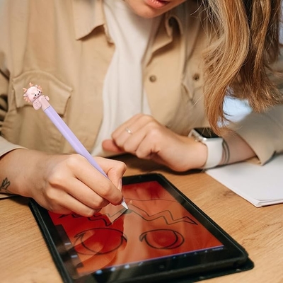 Καλή τιμή. Κουτί Apple Pencil Σιλικόνιο Αντιστροφή Προστατευτικό Κάλυμμα Εγγύωμα Δερματικά Συσκευάσματα IpadCase σε απευθείας σύνδεση