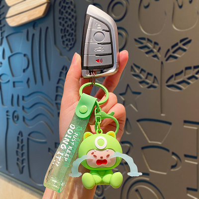Ελαφριά Σιλικόνη Custom Keychain Μαντάμ Ατσάλινο Κλειδί Για Φαιστικές Τσάντες Πορτοφόλι Χερσαίο