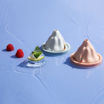 Roll Over Image To Zoom In Σχήματα Ice Cube, Cocktail Ice Cube Tray, Σιλικόνιο Ice Mountain σχήμα Σχήματα Ice Mountain Σχήμα Χιονισμένου Όρους