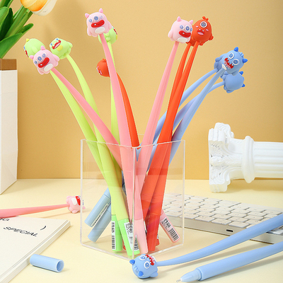 Καλή τιμή. 5 PCs Cute Cartoon Gel Ink Pen, Shake Gel Pen για Παιδιά και Κορίτσια, Kawaii Writing Pen Set for School Party Office Home, Φοιτητικά Δώρα ((0.5mm,Star Style,Blacak) σε απευθείας σύνδεση