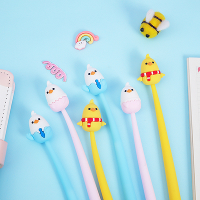 Καλή τιμή. Γλυκιά καρτούν Gel Ink Pen Cartoon Animal Writing Pen 0,5 mm Διαφορετικά στυλ Πηλίδες Γραμματεία για Γραφείο Δώρο σε απευθείας σύνδεση