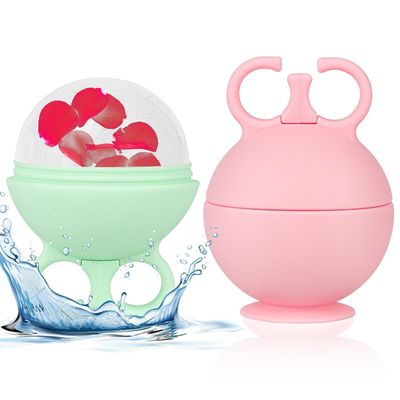 Σιλικονούχο Ice Roller για Πρόσωπο, Κρυοθεραπεία, Μασάζ Προσώπου για Πρήξιμο, Ακμή, Ερυθρότητα, Χωρίς BPA, Εργαλείο Περιποίησης Δέρματος OEM, Μέντας