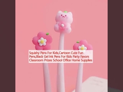 Σκουσί Πένες Για Παιδιά, Καρτούν Καλέ Πένες Διασκέδαση, Μαύρο Ζελέ Πένες για Παιδιά Πάρτι Προτιμήσεις Δασκαλίας Βραβεία Σχολείου Γραφείο Συναλλαγές Σπίτι